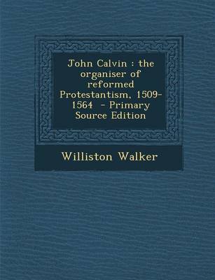 Book cover for John Calvin