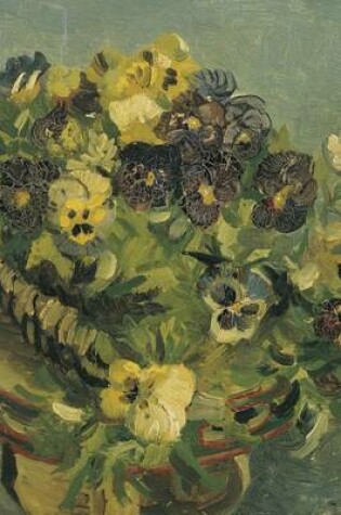 Cover of Basket of Pansies on a Small Table