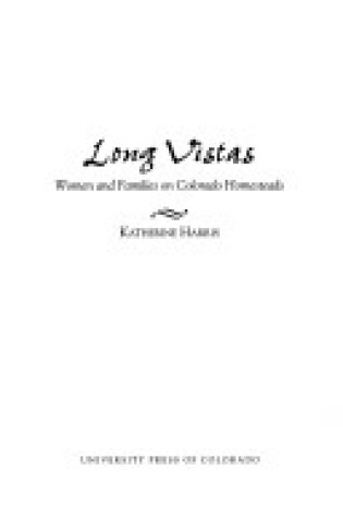 Cover of Long Vistas