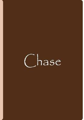 Book cover for Chase - Brown Personalized Journal / Blank Lined Pages / Ethi Pike Colllectible