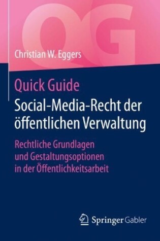 Cover of Quick Guide Social-Media-Recht Der OEffentlichen Verwaltung