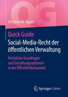 Cover of Quick Guide Social-Media-Recht Der OEffentlichen Verwaltung