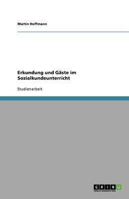 Book cover for Erkundung und Gaste im Sozialkundeunterricht