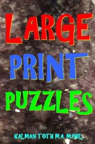 Cover of Large Print Puzzles