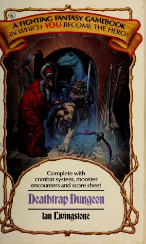 Cover of Deathtrap Dungeon