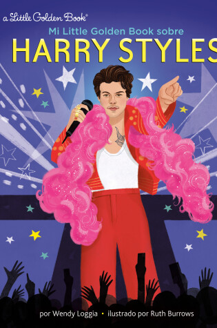 Cover of Mi Little Golden Book sobre Harry Styles (My Little Golden Book About Harry Styles Spanish Edition)