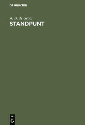 Cover of Standpunt