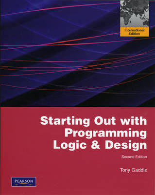 Book cover for Starting Out with Programming Logic and Design