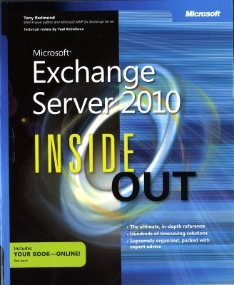 Book cover for Microsoft Exchange Server 2010 Inside Out