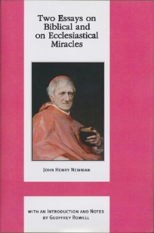 Cover of Two Essays on Biblical and on Ecclesiastical Miracles