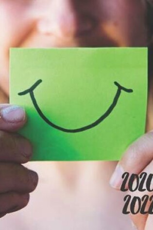 Cover of 2020-2022 Three 3 Year Planner Happiness Monthly Calendar Gratitude Agenda Schedule Organizer