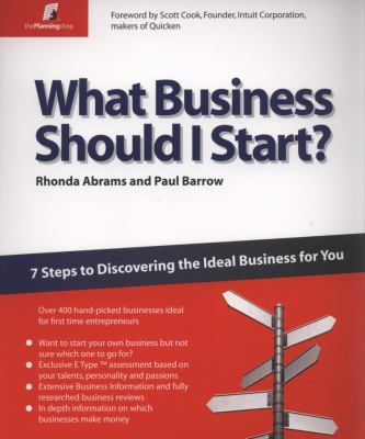 Cover of What Business Should I Start?