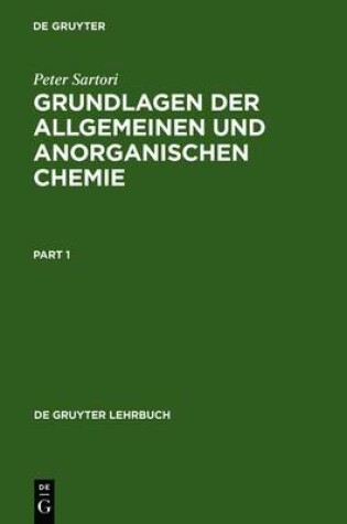 Cover of Grundlagen Der Allgemeinen Und Anorganischen Chemie