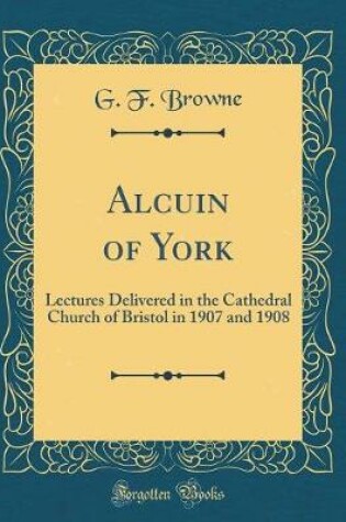 Cover of Alcuin of York