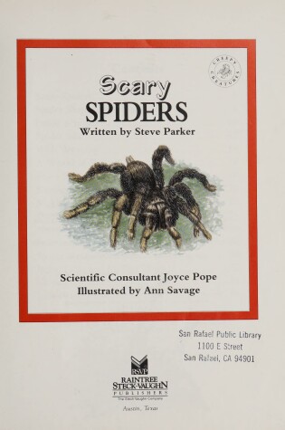 Cover of Scary Spiders