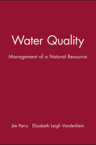 Cover of Water Quality