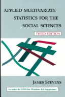 Book cover for Applied Multivariate Statistics for the Social Sciences, Fifth Edition