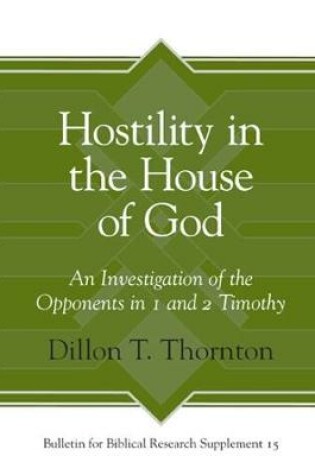 Cover of Hostility in the House of God