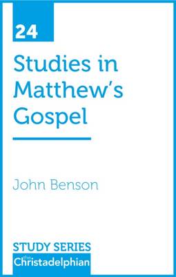 Book cover for Studies in Matthew's Gospel