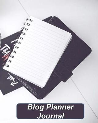 Book cover for Blog Planner Journal