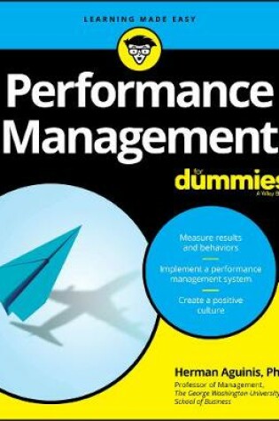 Cover of Performance Management For Dummies