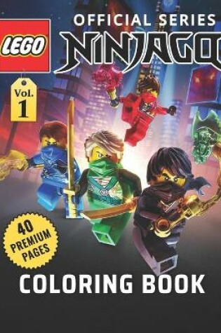 Cover of Lego Ninjago Coloring Book Vol1