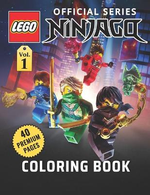 Book cover for Lego Ninjago Coloring Book Vol1