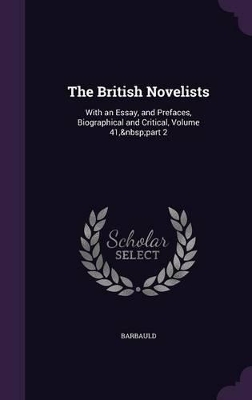 Book cover for The British Novelists