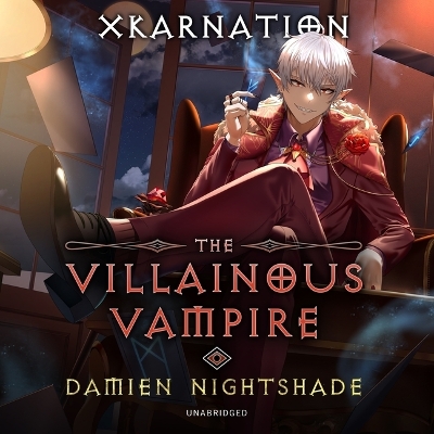 Book cover for Damien Nightshade the Villainous Vampire