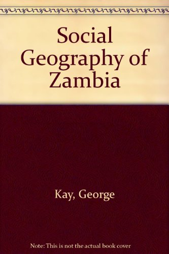 Book cover for Social Geography of Zambia