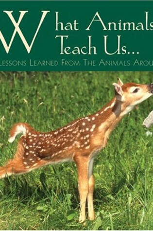 Cover of What Animals Teach Us