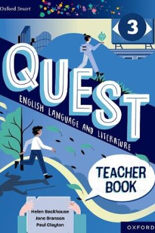 Cover of Oxford Smart Quest English Language and Literature Teacher Book 3