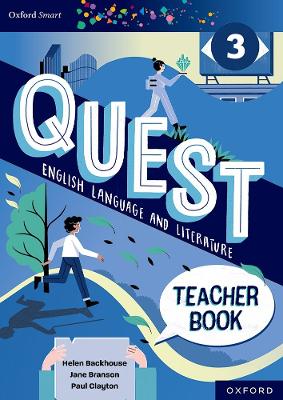 Book cover for Oxford Smart Quest English Language and Literature Teacher Book 3
