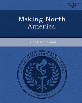 Book cover for Making North America