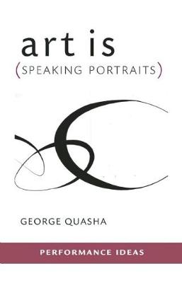 Book cover for art is (Speaking Portraits)