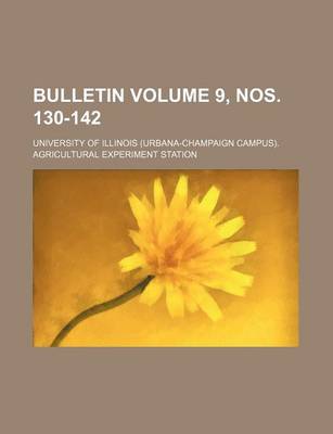 Book cover for Bulletin Volume 9, Nos. 130-142