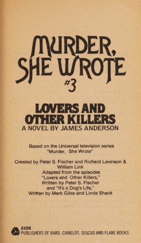 Book cover for Loversand Other Killers