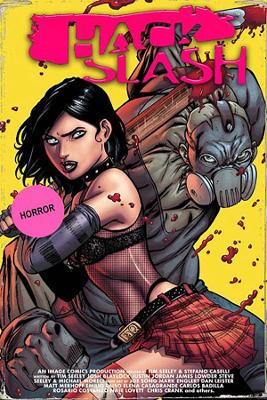 Book cover for Hack/Slash Deluxe Edition Volume 5