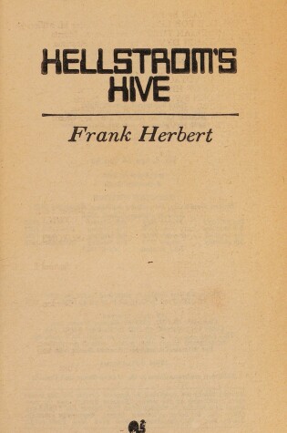 Cover of Hellstrom's Hive