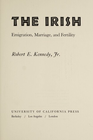 Cover of Irish