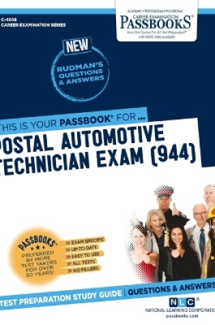 Cover of Postal Automotive Technician Exam (944) (C-4606)