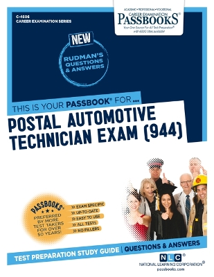 Book cover for Postal Automotive Technician Exam (944) (C-4606)