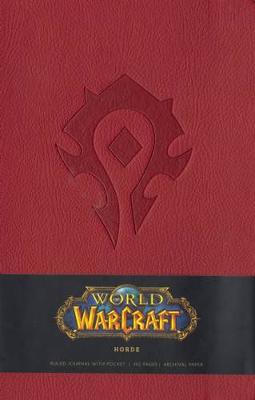 Book cover for World of Warcraft Horde Hardcover Ruled Journal (Large)