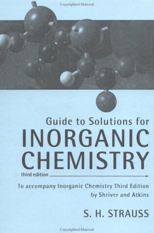 Cover of SM Inorganic Chem 3e