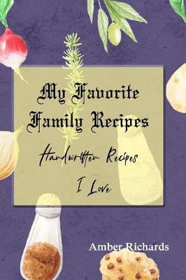 Book cover for My Favorite Family Recipes