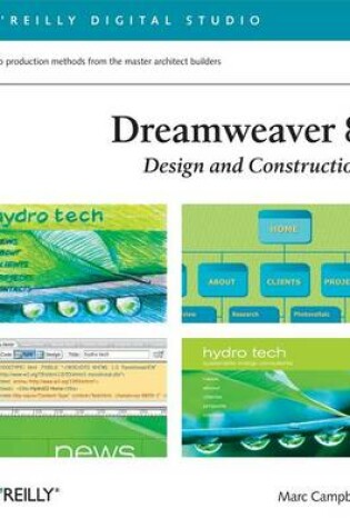 Cover of Dreamweaver 8 Design and Construction