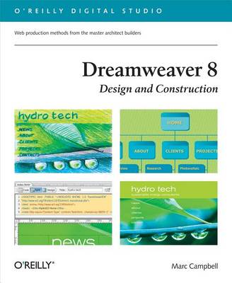 Cover of Dreamweaver 8 Design and Construction