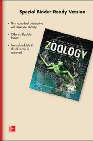 Cover of Loose Leaf for Integrated Principles of Zoology