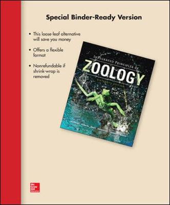 Book cover for Loose Leaf for Integrated Principles of Zoology