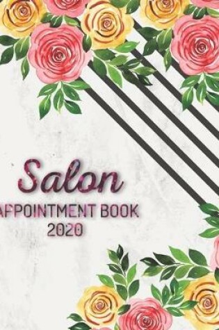 Cover of Salon Appointment Book 2020
